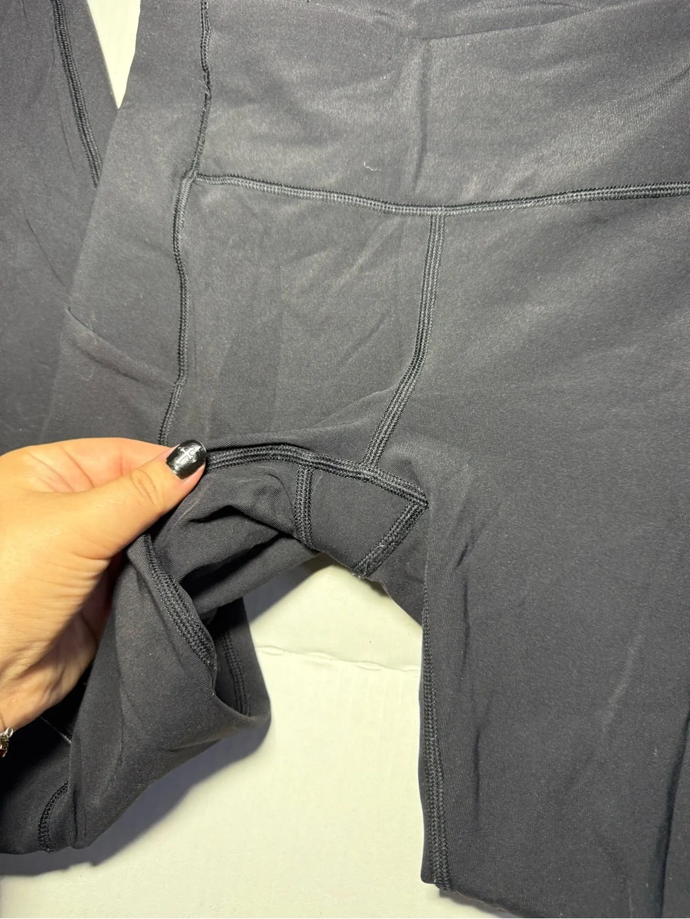 Lululemon Black Base Pace Leggings with Pockets 28